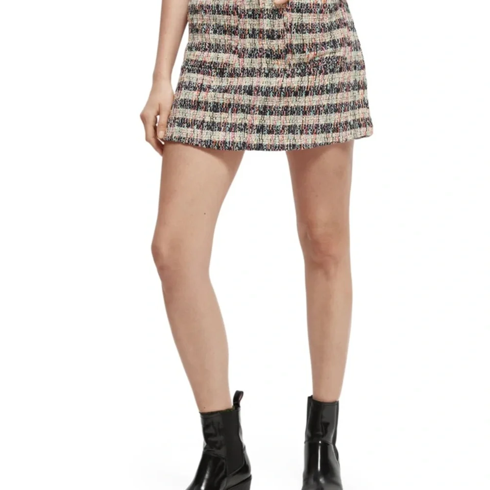 Scotch & Soda Multicolor Tweed Skirt - Size Medium NWT - Picture 3 of 5